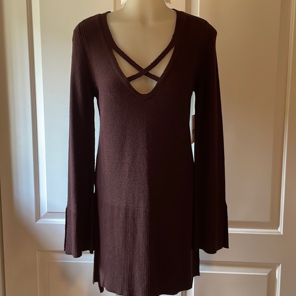 Free People *NWT* Tunic Sweater or Dress - Picture 2 of 9